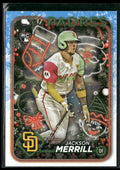 Jackson Merrill 2024 Topps Holiday RC #H160 San Diego Padres