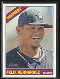 Felix Hernandez 2015 Topps Heritage SP #462 Seattle Mariners