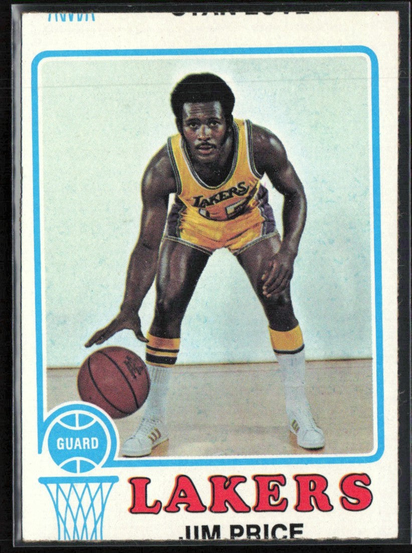 Jim Price 1973 Topps #38 Los Angeles Lakers