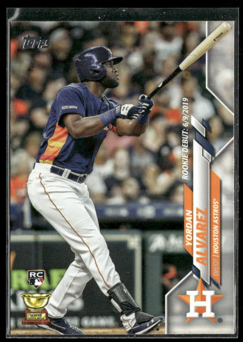 Yordan Alvarez 2020 Topps Update RC #U-300 Houston Astros