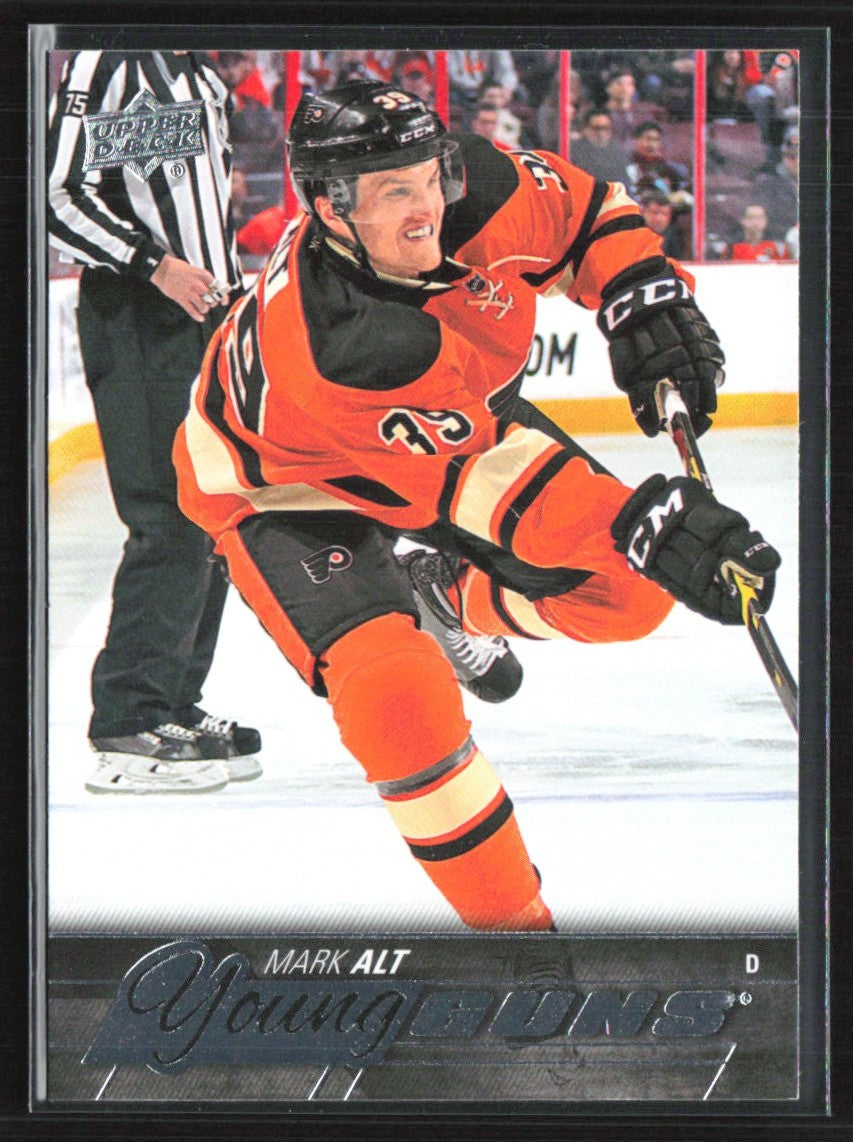 Mark Alt 2015 Upper Deck Young Guns RC #468 Philadelphia Flyers