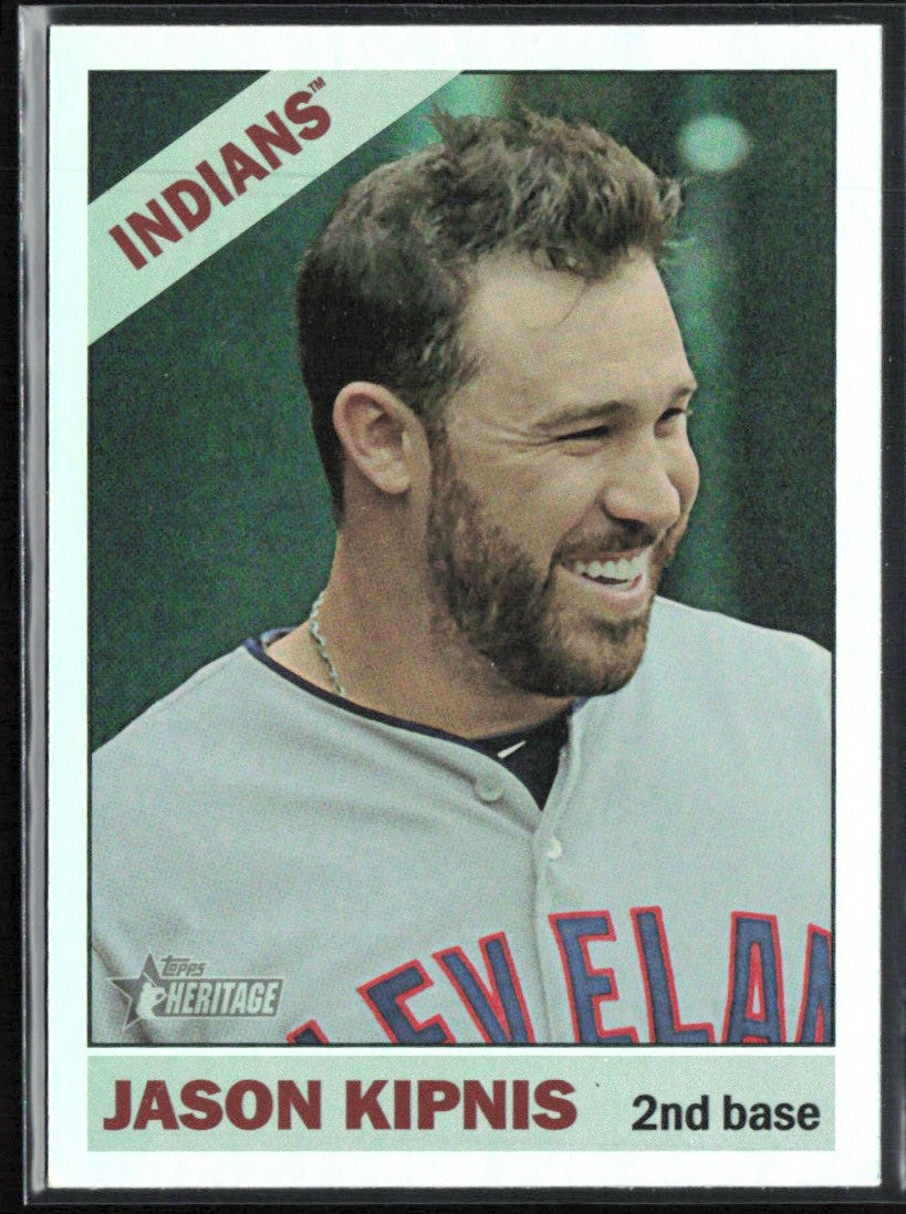 Jason Kipnis 2015 Topps Heritage Chrome Foil #THC-489 Cleveland Indians