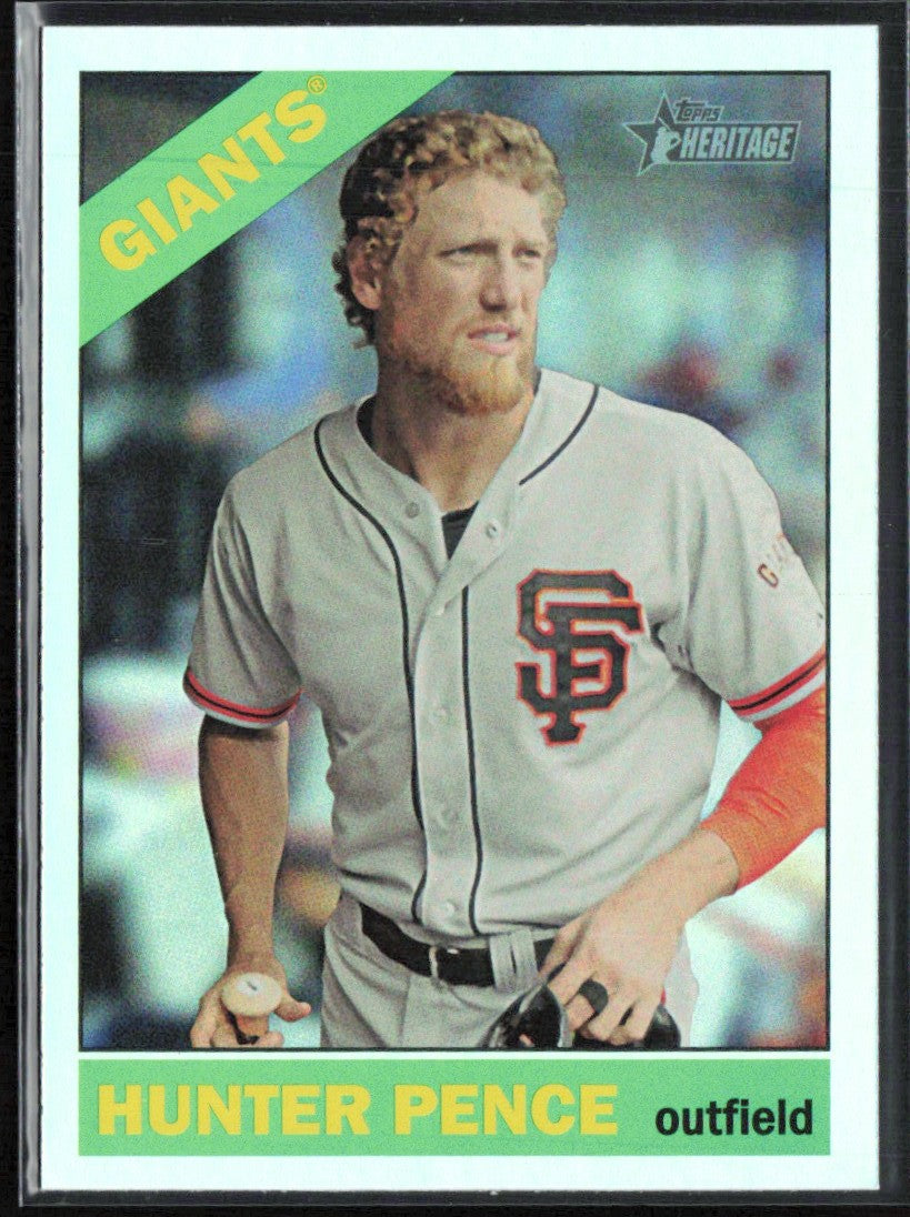 Hunter Pence 2015 Topps Heritage Chrome Foil #THC-488 San Francisco Giants
