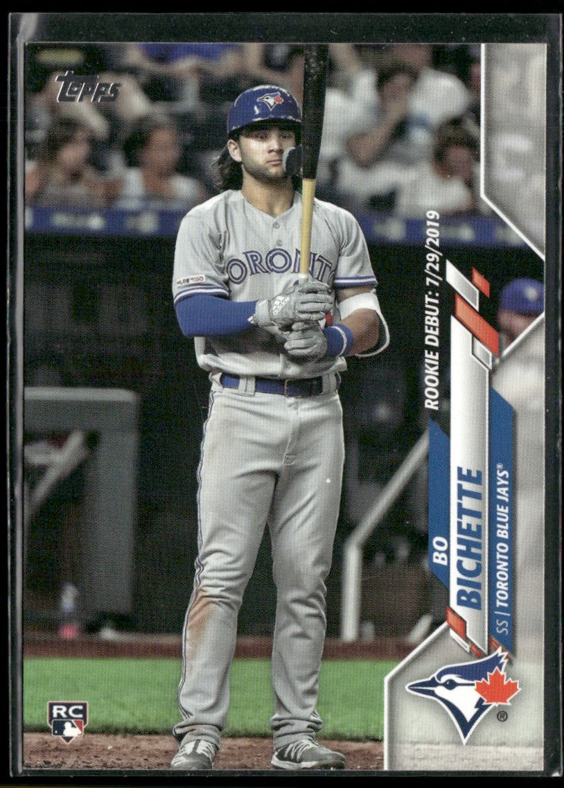 Bo Bichette 2020 Topps Update RC #U-1 Toronto Blue Jays