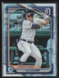 Max Clark 2024 Bowman Chrome Mojo Refractor #BCP-195 Detroit Tigers