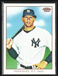 Alex Rodriguez 2009 Topps 206 Batting Pose #90 New York Yankees