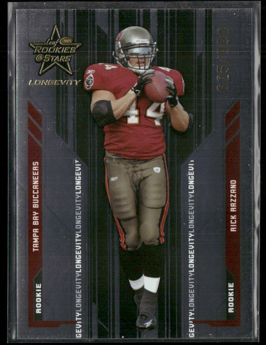 Rick Razzano 2005 Leaf Rookies & Stars Longevity RC /999 #182
