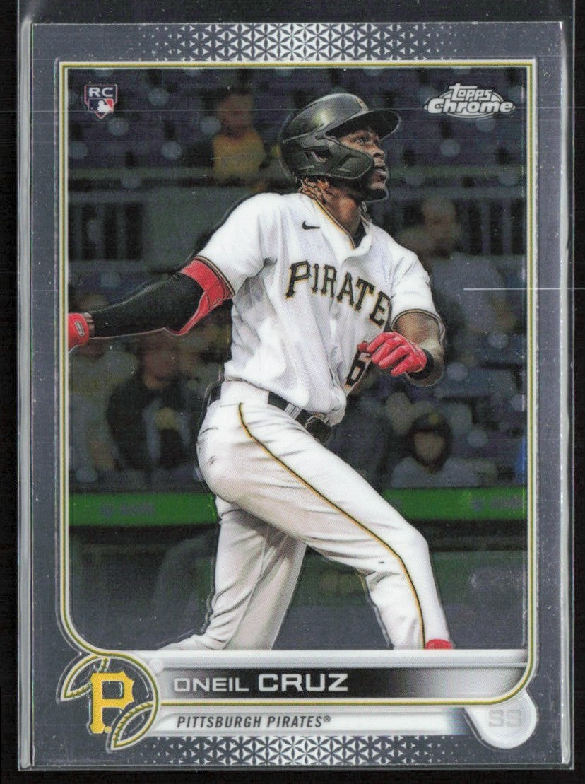 Oneil Cruz 2022 Topps Chrome RC #128 Pittsburgh Pirates