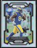 Desjuan Johnson 2023 Panini Prizm Silver RC #356 Los Angeles Rams