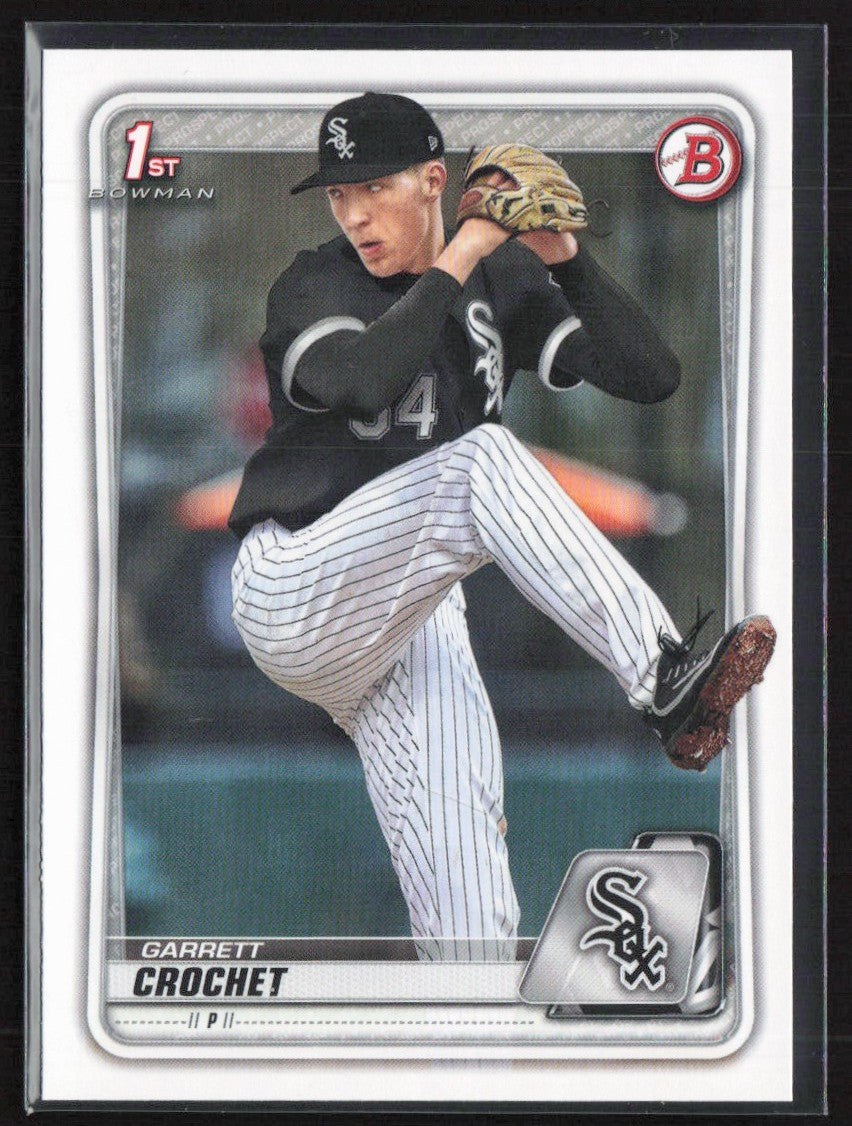 Garrett Crochet 2020 Bowman Draft 1st #BD-95 Chicago White Sox