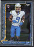 Tre Harris III 2025 Topps Chrome RC #338 Los Angeles Chargers
