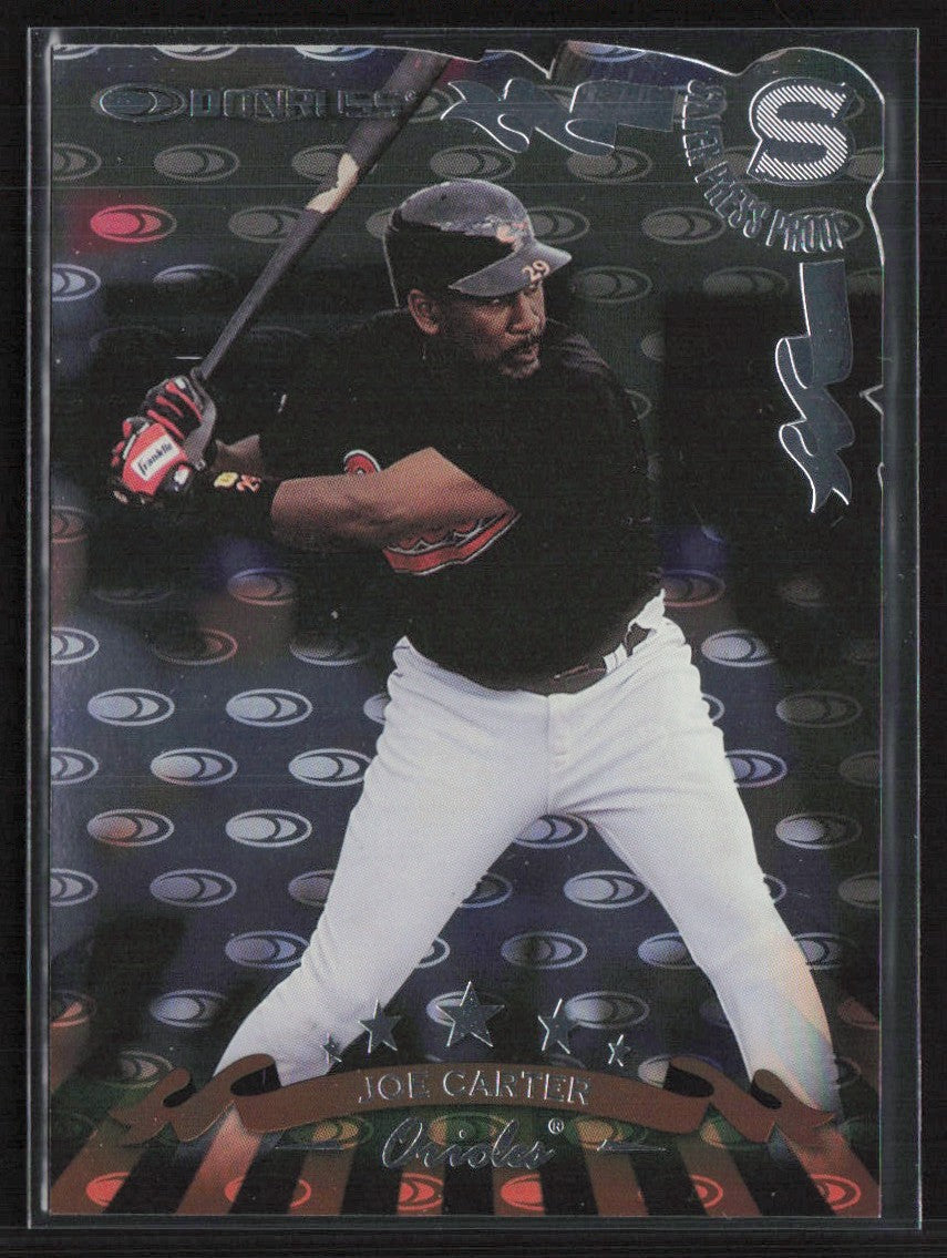 Joe Carter 1998 Donruss Press Proof Silver /1500 #203 Baltimore Orioles