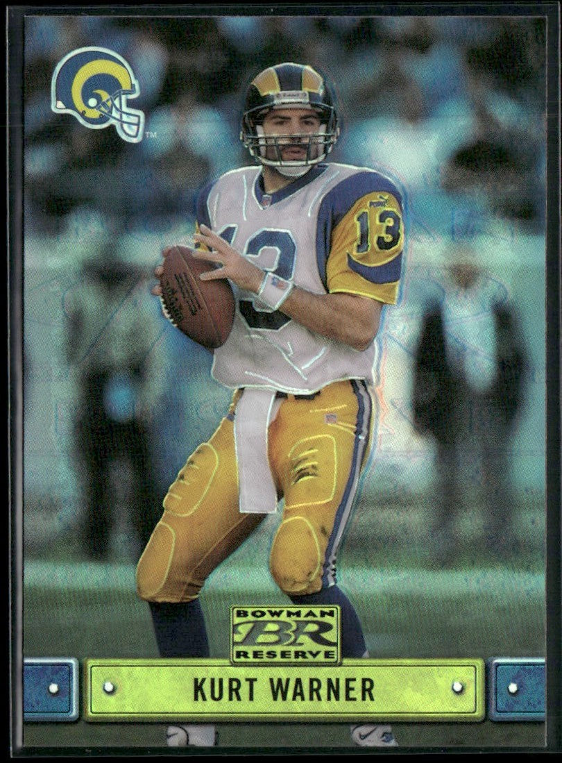 Kurt Warner 2000 Bowman Reserve #100 St. Louis Rams