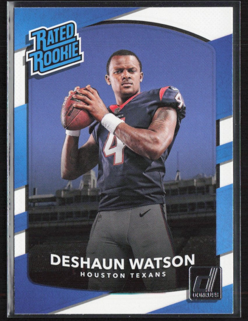 Deshaun Watson 2017 Donruss RC #345 Houston Texans
