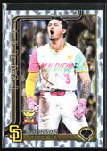 Jackson Merrill 2025 Topps Diamante Foil #125 San Diego Padres