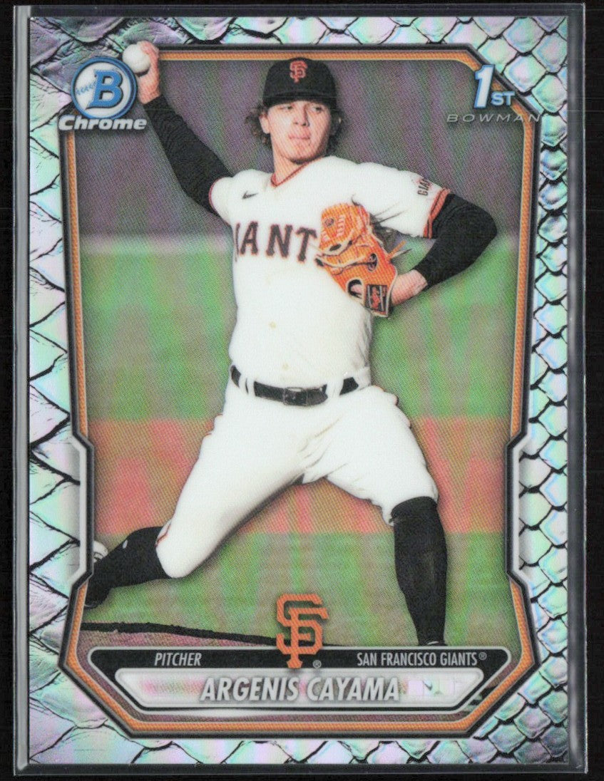 Argenis Cayama 2026 Bowman Chrome Reptilian #BCP-114 San Francisco Giants