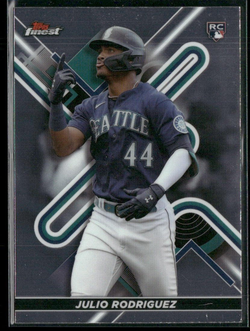 Julio Rodriguez 2022 Topps Finest RC #23 Seattle Mariners