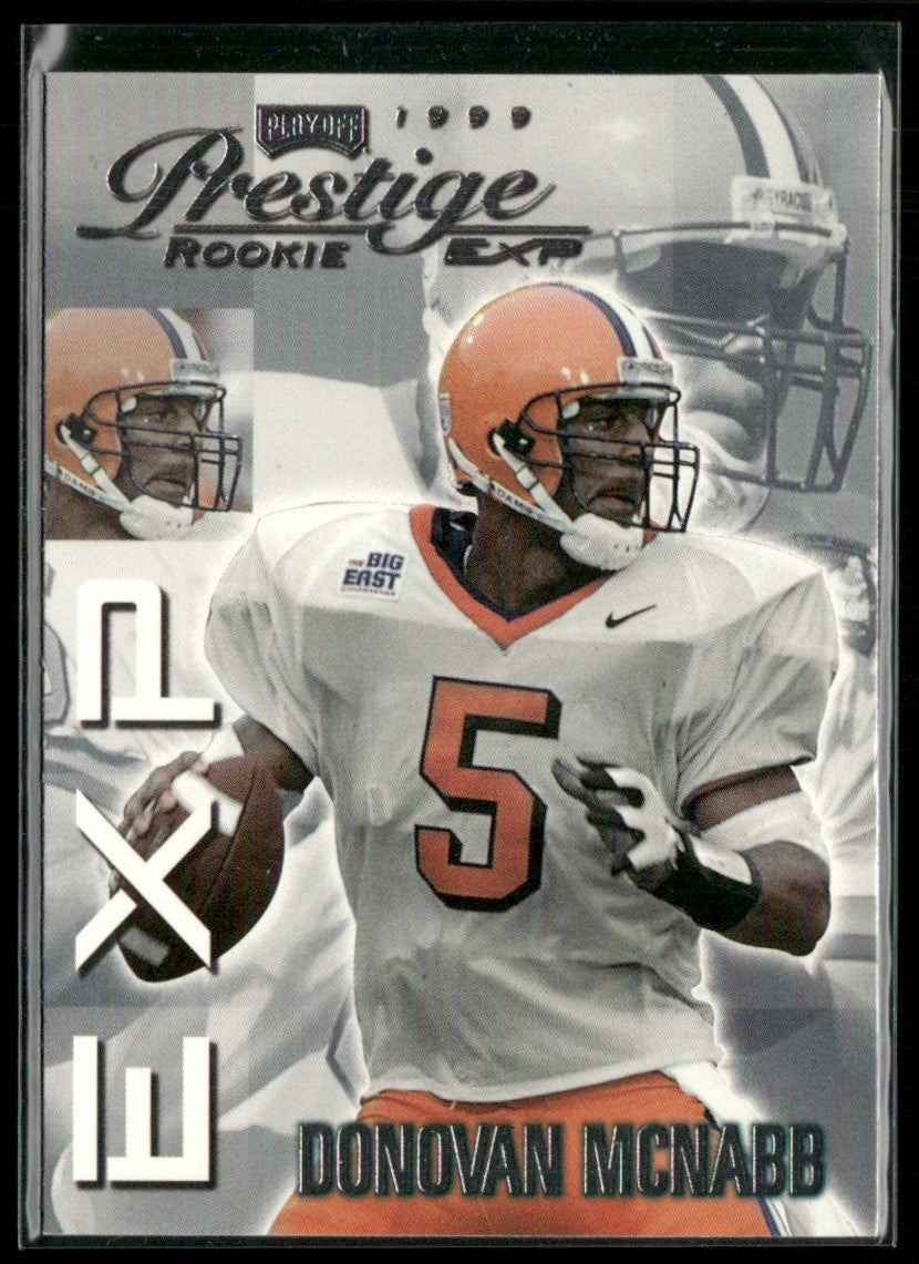 Donovan McNabb 1999 Playoff Prestige EXP RC #EX38 Philadelphia Eagles