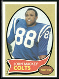 John Mackey 1970 Topps #62 Baltimore Colts