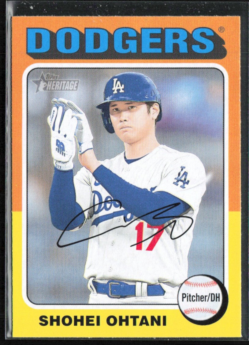 Shohei Ohtani 2024 Topps Heritage #371 Los Angeles Dodgers