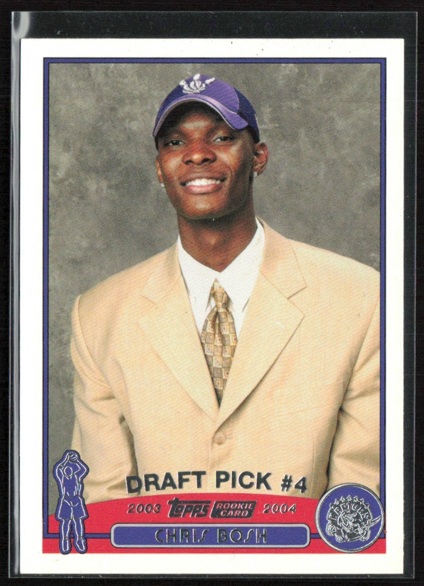Chris Bosh 2003 Topps RC #224 Toronto Raptors