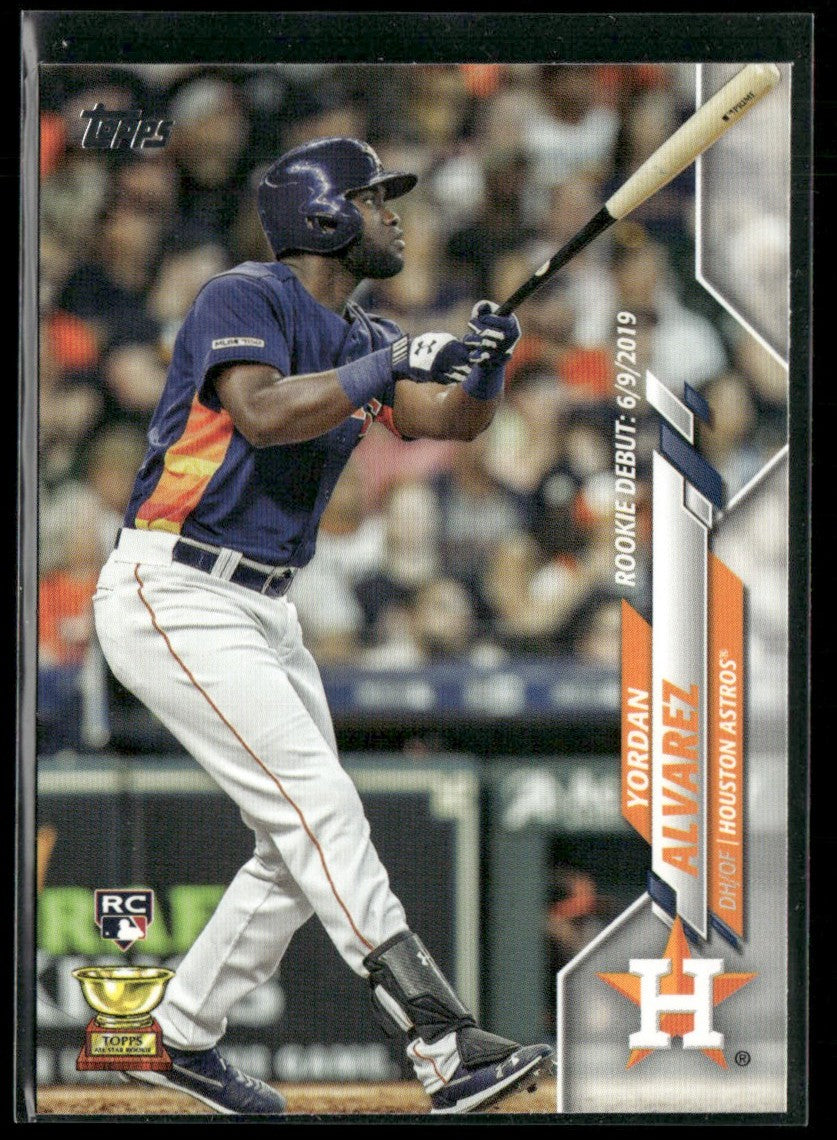 Yordan Alvarez 2020 Topps Update RC #U-300 Houston Astros