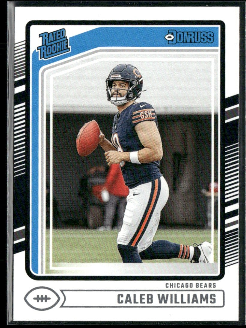 Caleb Williams 2024 Panini Donruss RC #327 Chicago Bears