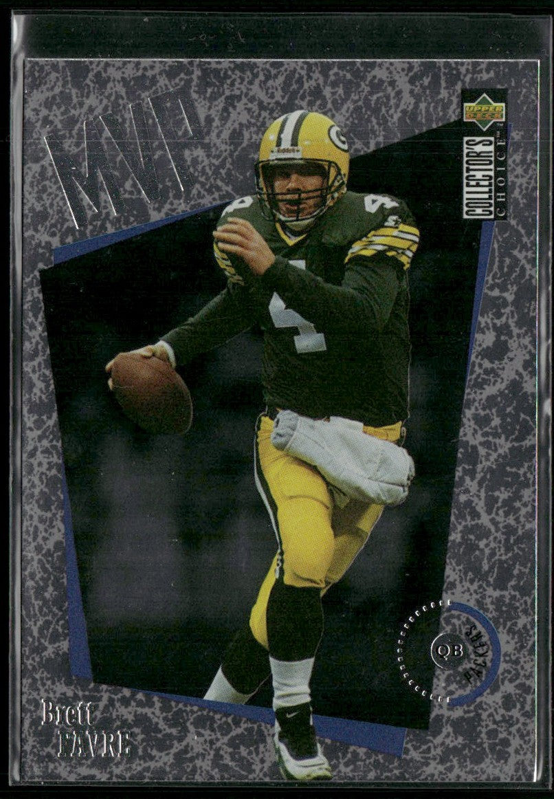 Brett Favre 1996 Collector's Choice MVPs #M17 Green Bay Packers