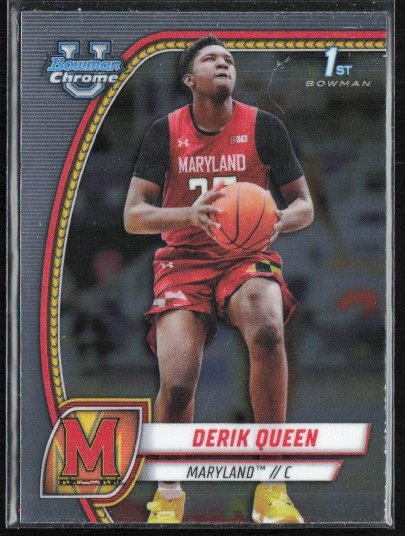 Derik Queen 2025 Bowman U Chrome #19 Maryland Terrapins