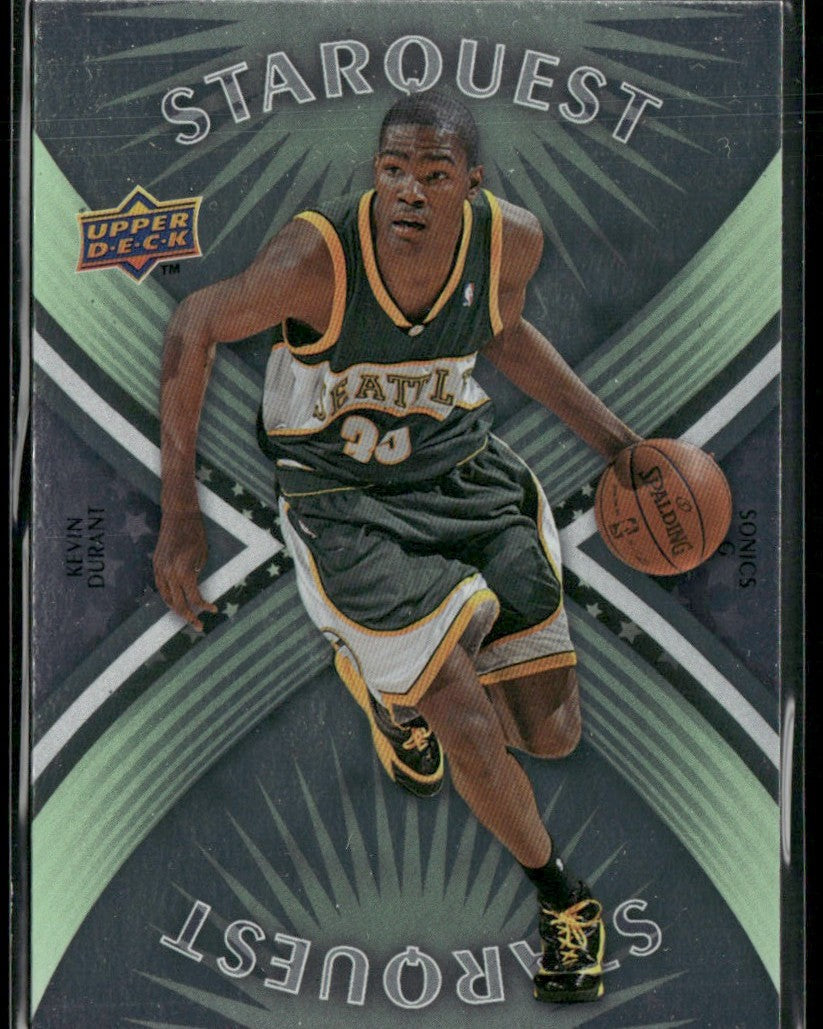 Kevin Durant 2008 Upper Deck StarQuest #SQ-9 Seattle SuperSonics