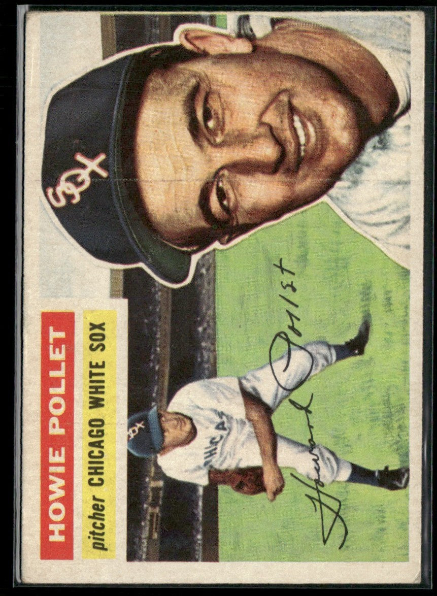 Howie Pollet 1956 Topps #262 Chicago White Sox