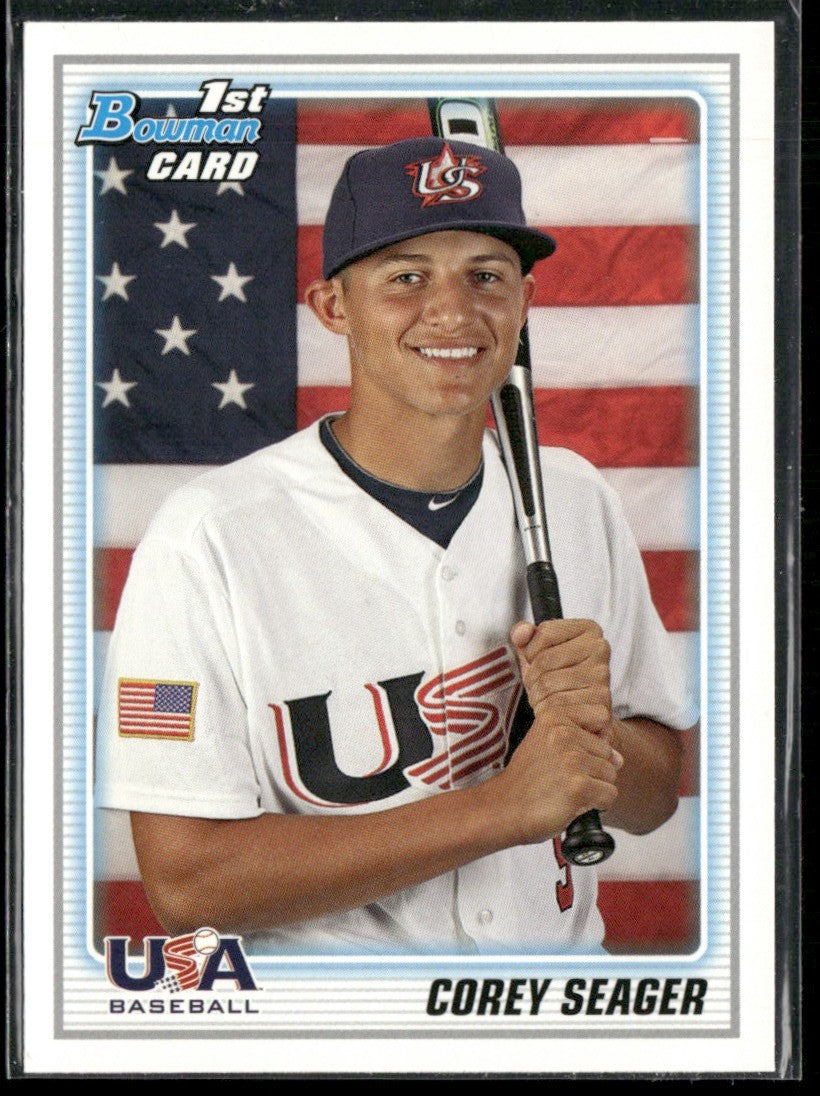 Corey Seager 2010 Bowman Draft Picks & Prospects 1st #BDPP108 USA