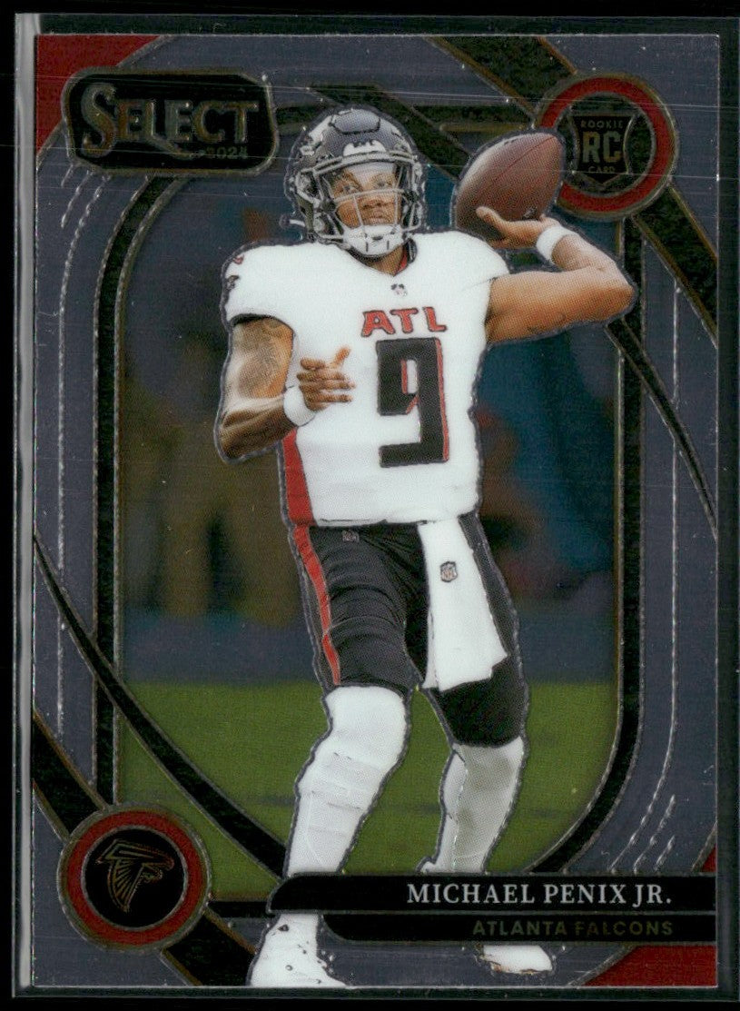 Michael Penix Jr. 2024 Panini Select Club RC #235 Atlanta Falcons