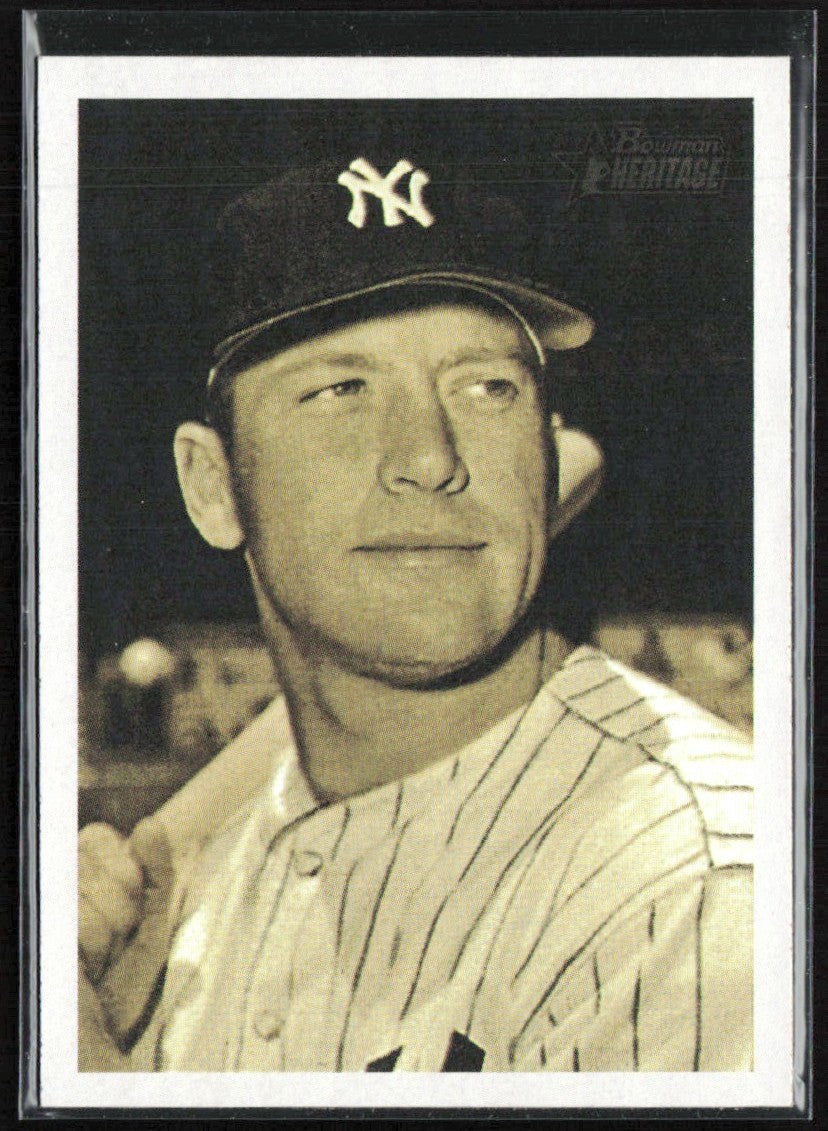 Mickey Mantle 2007 Bowman Heritage #2 New York Yankees