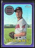 Trevor Bauer 2018 Topps Heritage Chrome Purple Refractor #THC-267