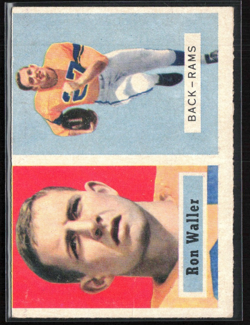 Ron Waller 1957 Topps #82 Los Angeles Rams