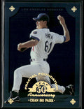 Chan Ho Park 1998 Leaf Fractal Foundations /3999 #45 Los Angeles Dodgers
