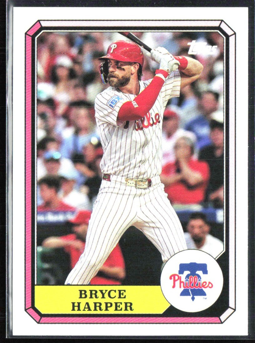Bryce Harper 2025 Topps Archives 1987 Boardwalk & Baseball #87BB-18