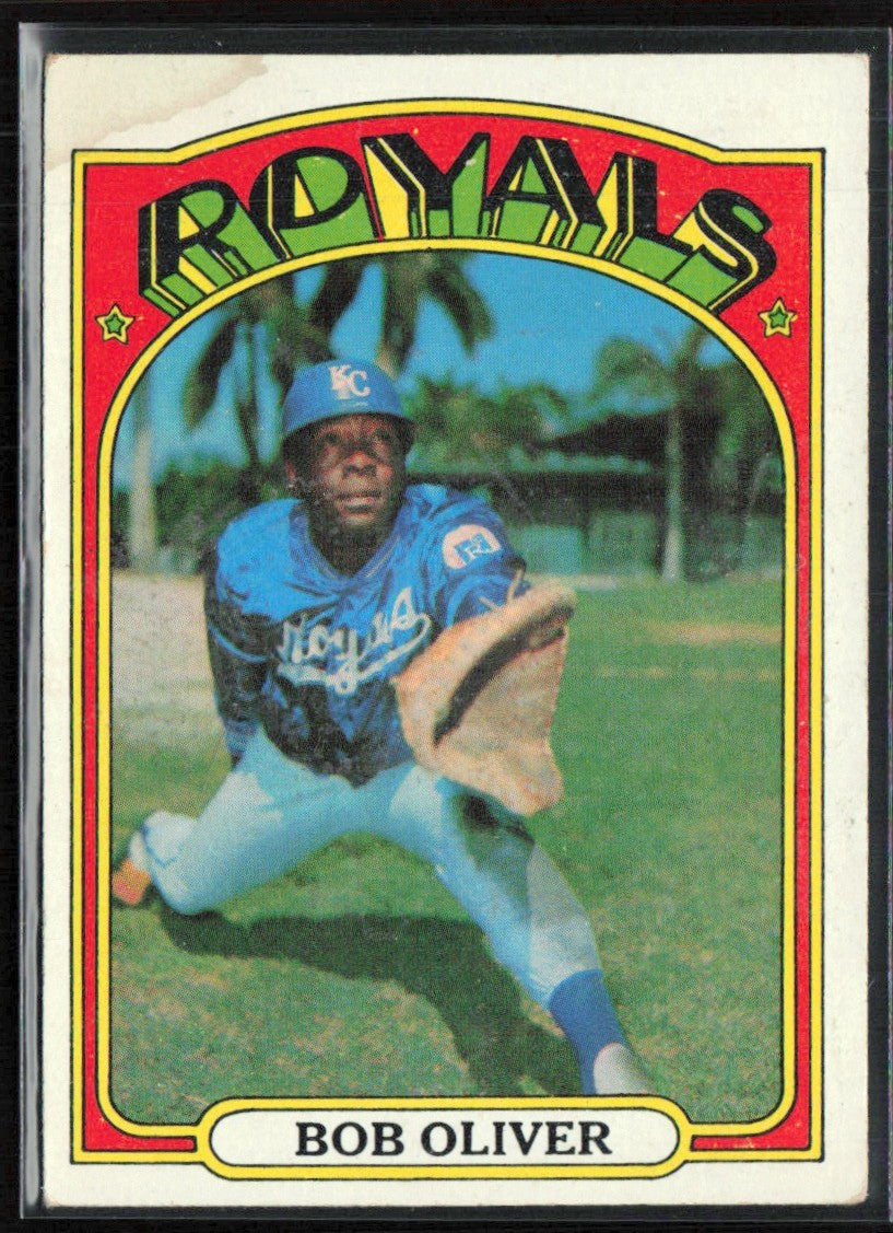 Bob Oliver 1972 Topps #57 Kansas City Royals