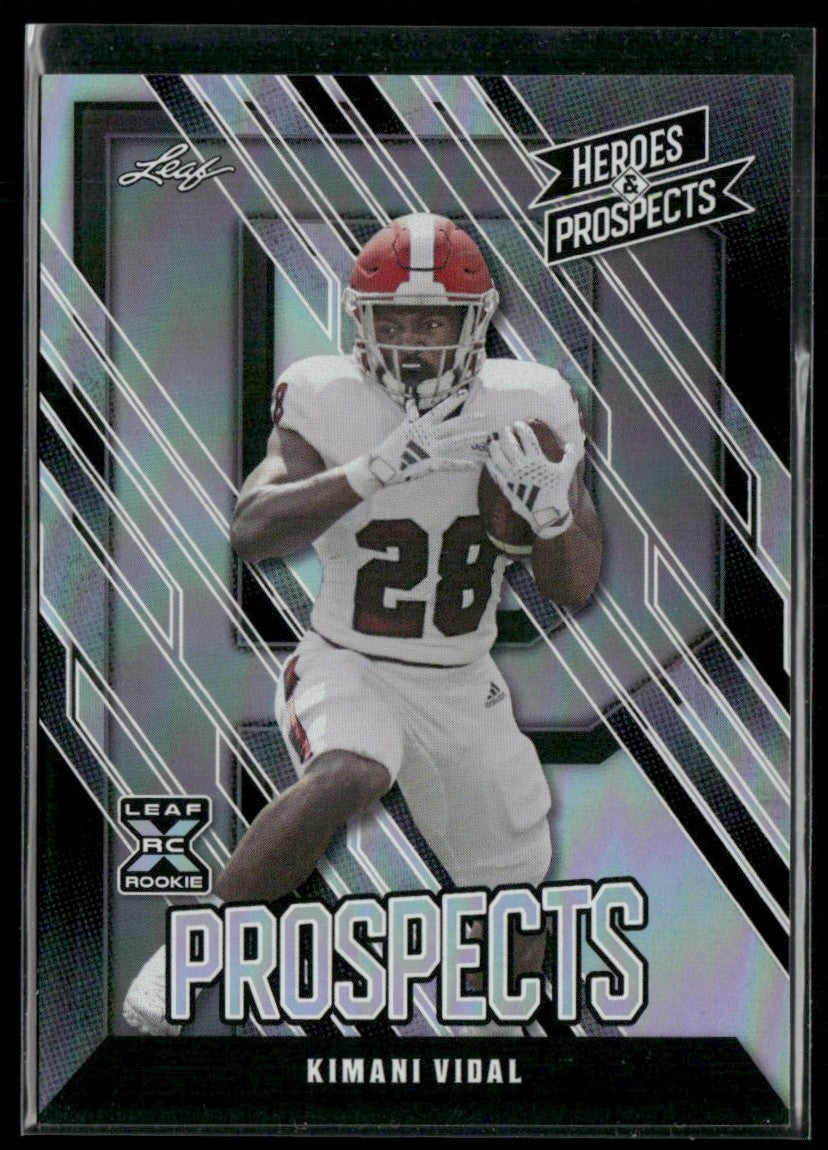 Kimani Vidal 2024 Leaf Heroes & Prospects RC /199 #153 Troy Trojans