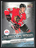 Jonathan Toews 2011 Upper Deck EA Ultimate Team #EA5 Chicago Blackhawks