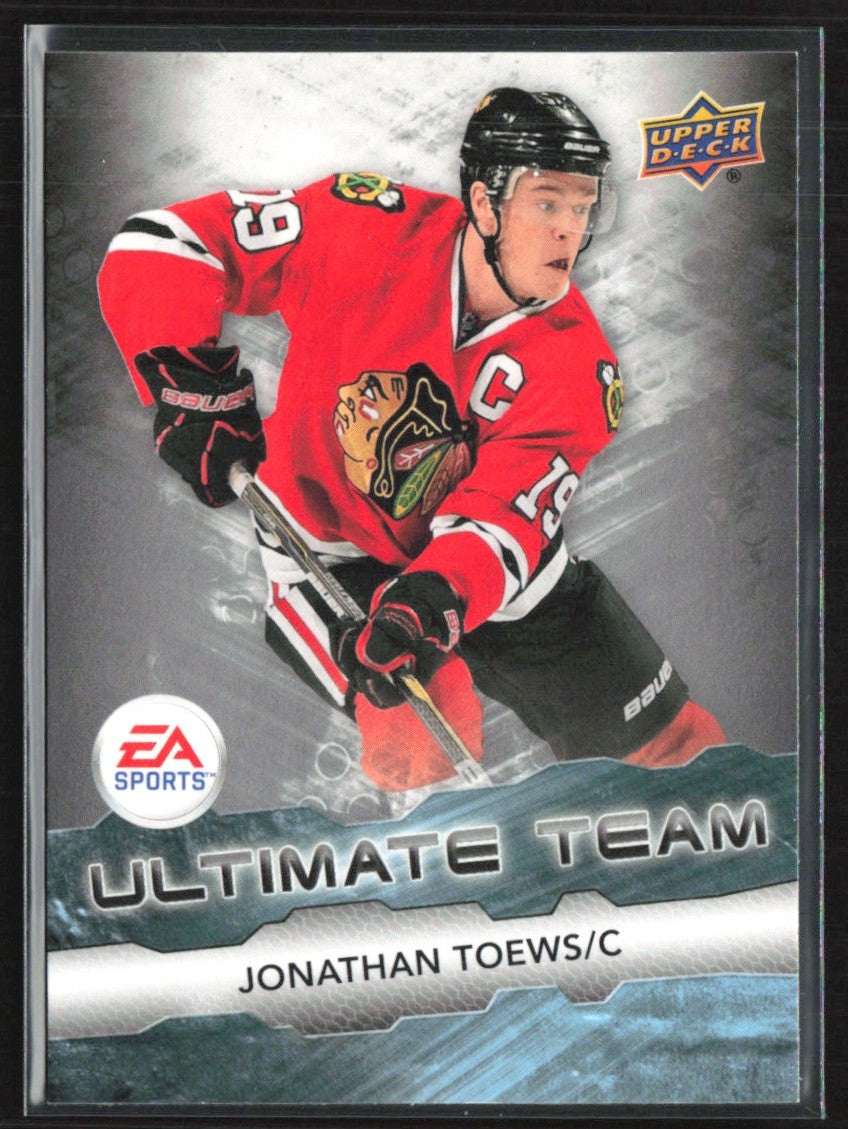 Jonathan Toews 2011 Upper Deck EA Ultimate Team #EA5 Chicago Blackhawks