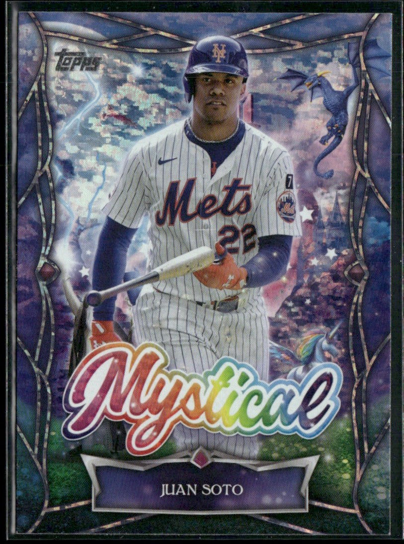 Juan Soto 2025 Topps Update Mystical #MYS-14 New York Mets
