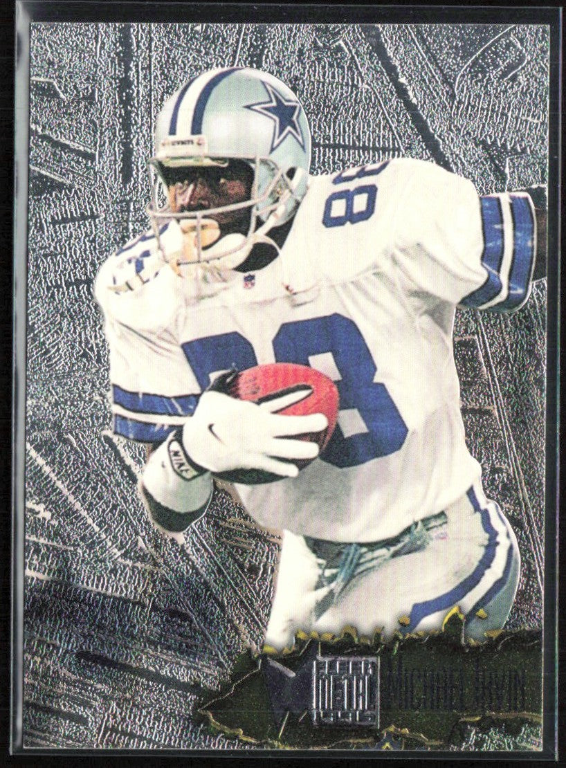 Michael Irvin 1996 Fleer Metal #30 Dallas Cowboys