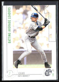 Ichiro 2002 Topps Ten Batting Average Leaders #52 Seattle Mariners