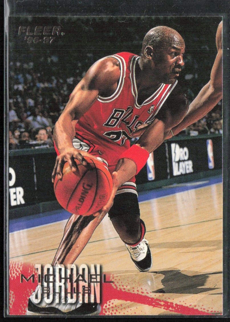 Michael Jordan 1996 Fleer #13 Chicago Bulls