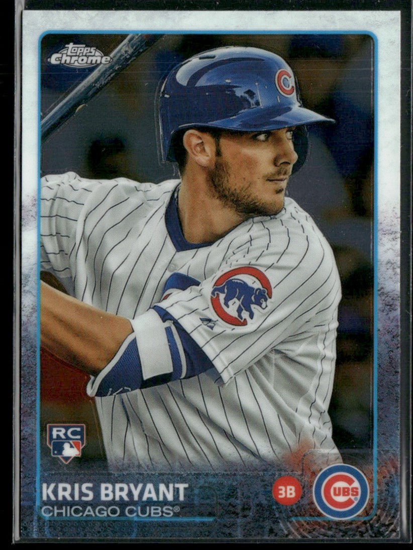 Kris Bryant 2015 Topps Chrome RC #112 Chicago Cubs