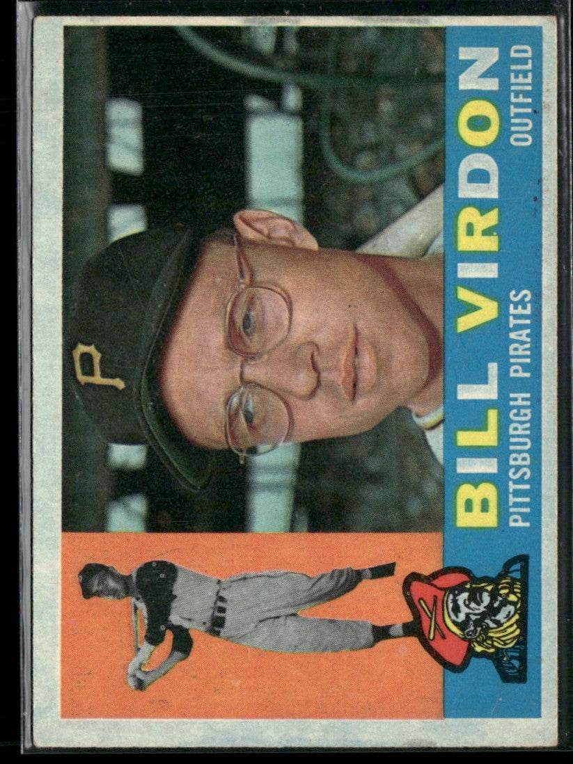 Bill Virdon 1960 Topps #496 Pittsburgh Pirates