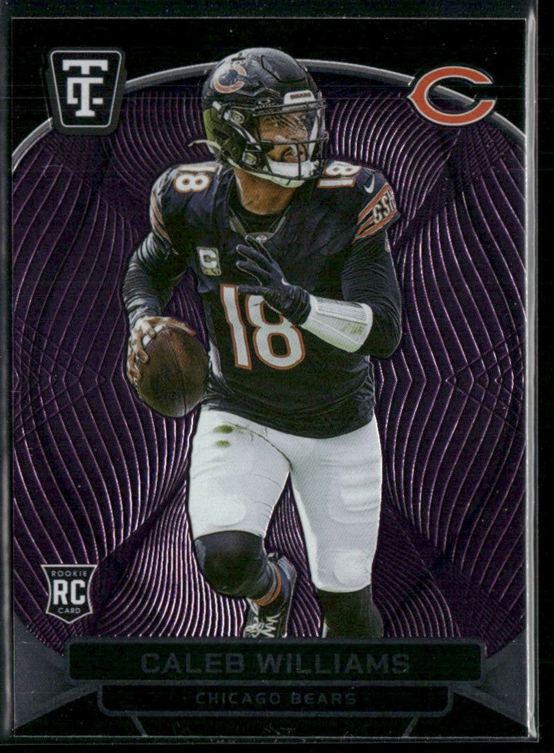 Caleb Williams 2024 Panini Totally Certified RC #101 Chicago Bears