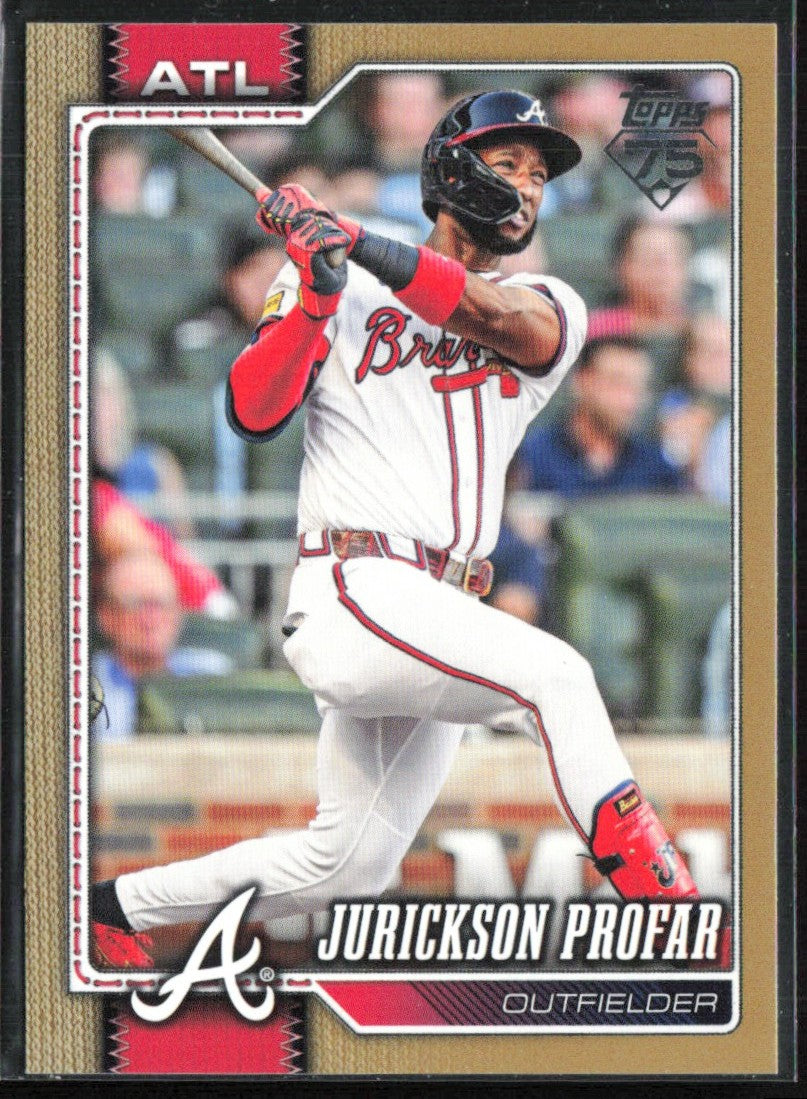 Jurickson Profar 2026 Topps Gold #91 Atlanta Braves